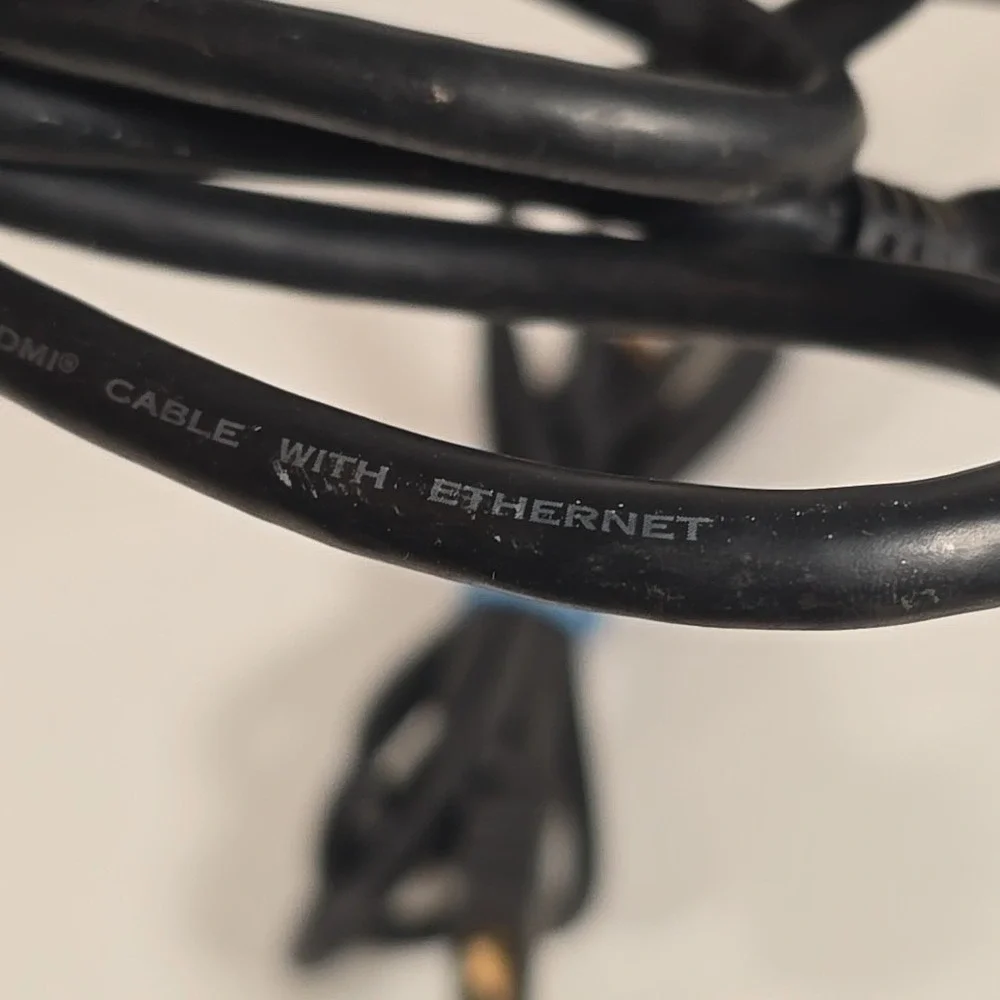Lot Of 3, HDMI To HDMI Cables Black Various Lengths & Cable Sizes‎